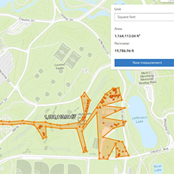 Map of box turtle movements within Forest Park